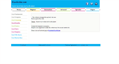 Desktop Screenshot of exceltechie.com